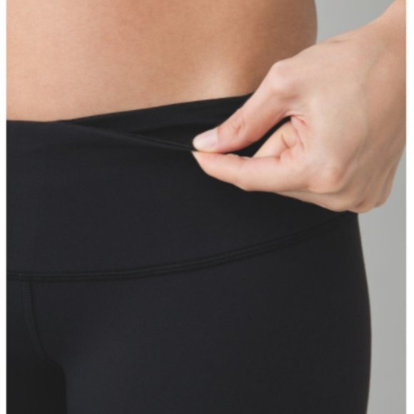 Lululemon Wunder Under III Full-On Luon 28" Black Yoga Pants - Picture 3 of 9